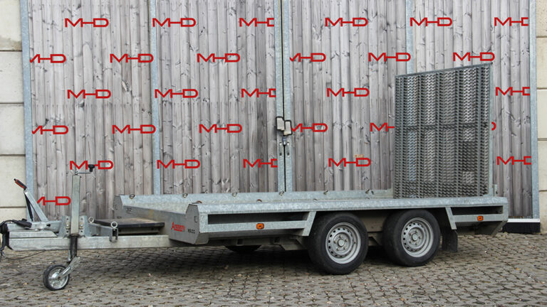 Tandem-/Baumaschinenanhänger